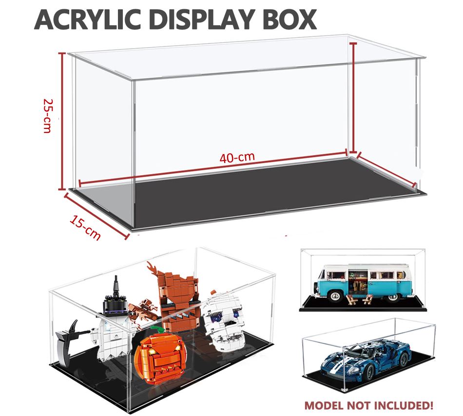 Acrylic Display Box for Organizing Action Figures Toys