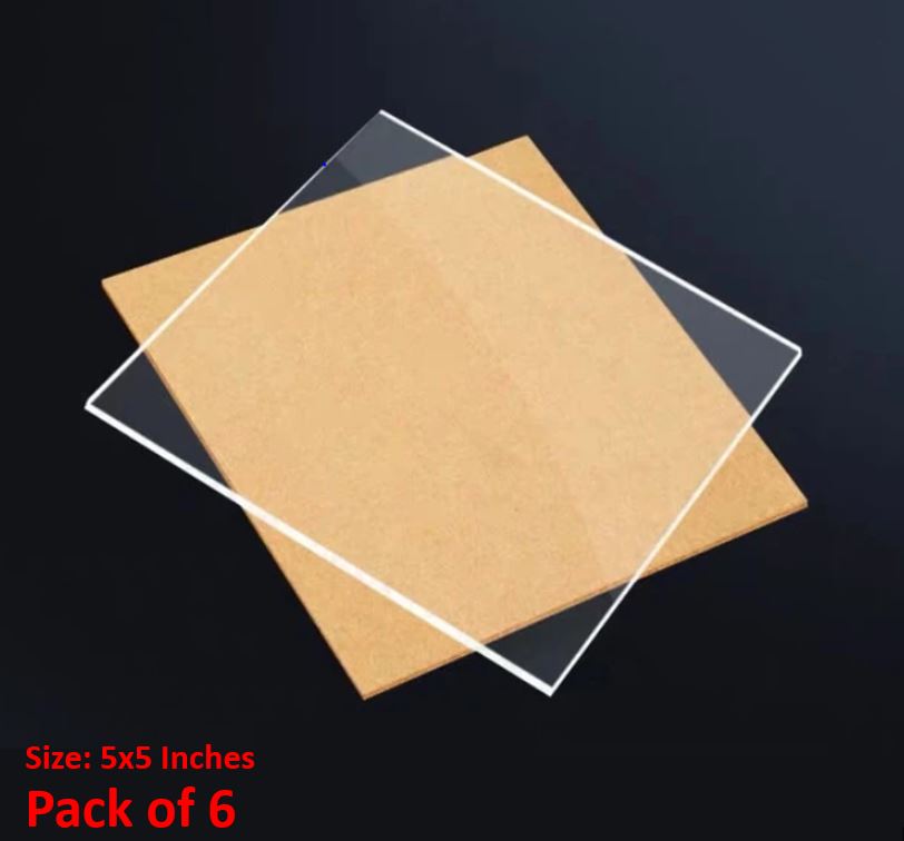 Square Transparent Acrylic Sheets