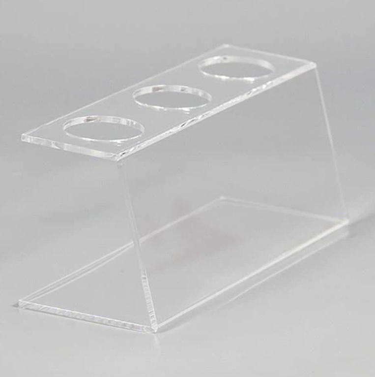 Clear Acrylic Ice Cream Cone Holder Stand