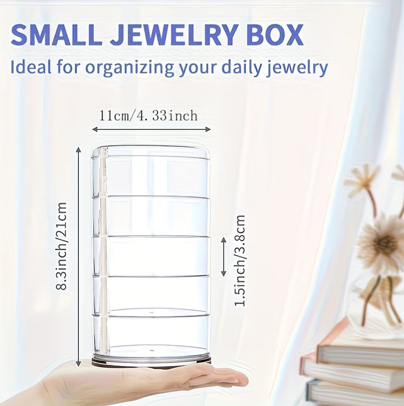 5 -Tier Jewelry Organizer Dust Free