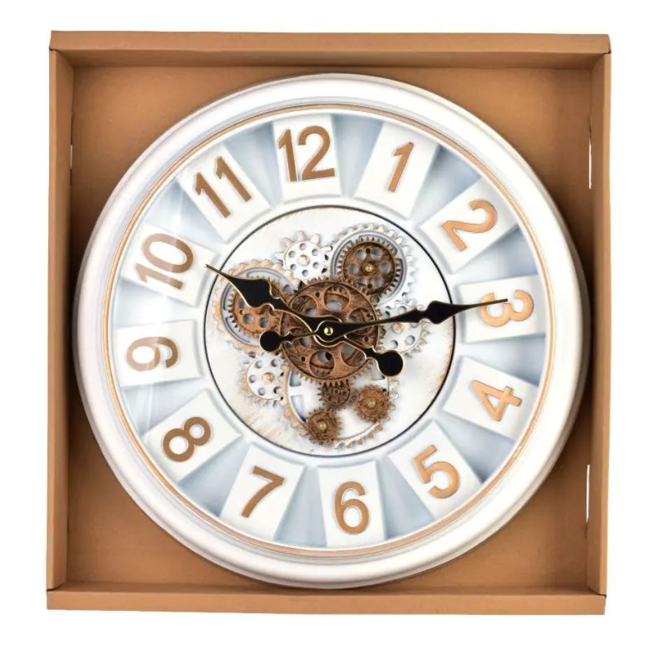 Luxury Decorative Wall Clock for Living Room, Bedroom & Office