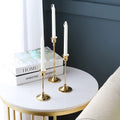 European style Metal Candle Holders for Wedding Decoration Living Room Decor