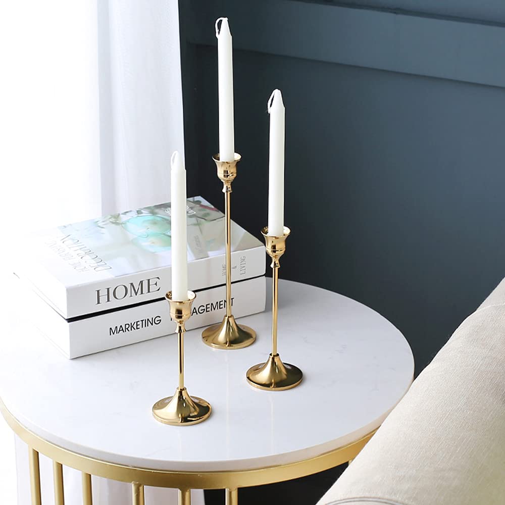 European style Metal Candle Holders for Wedding Decoration Living Room Decor